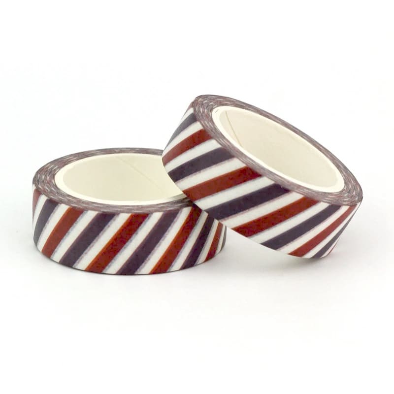 washi tape de lineas diagonales