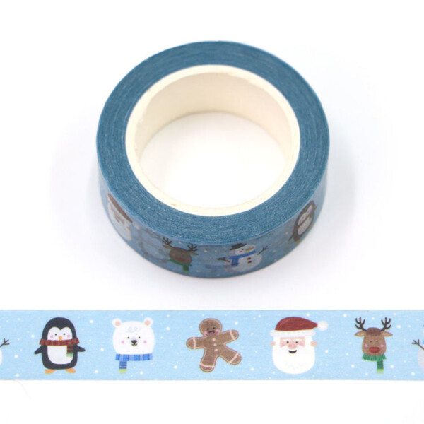 Washi tape blue elements - Imagen 2