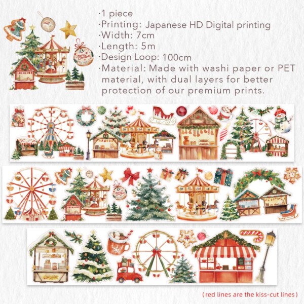 Pre-cut Christmas Market - Imagen 4