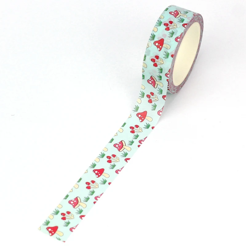 washi tape bosque de setas