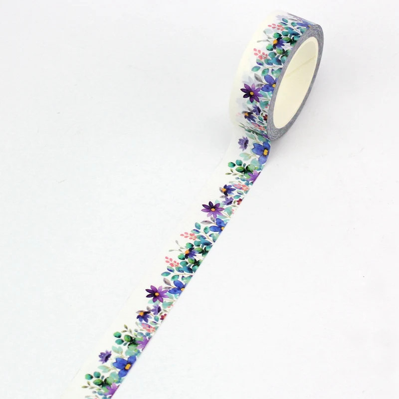Washi Tape Jardín de Violetas