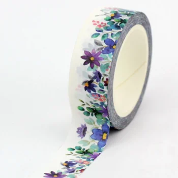 Washi Tape Jardín de Violetas