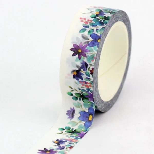 Washi Tape Jardín de Violetas