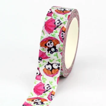 Washi Tape Panda Rosa