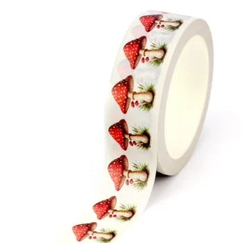 Washi Tape Setas del Bosque