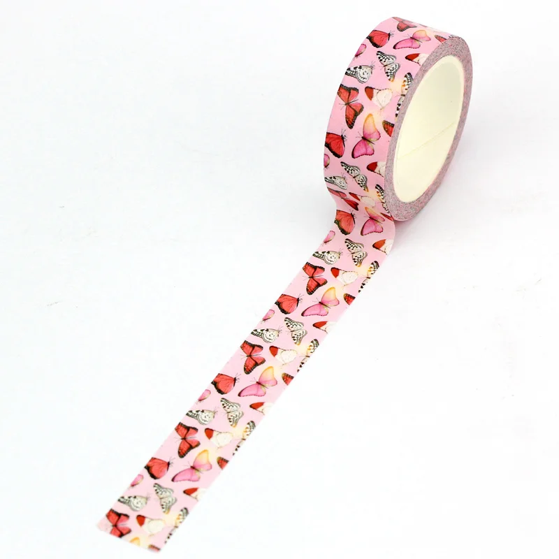 Washi Tape butterfly pink