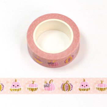 Washi Tape Pumpkin
