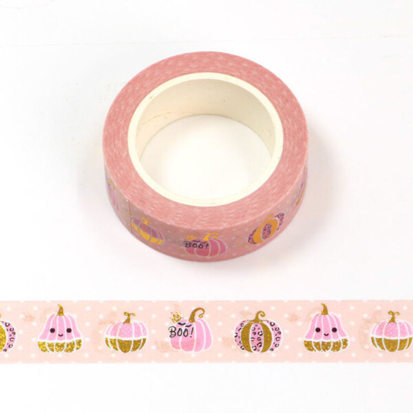 Washi Tape Pumpkin