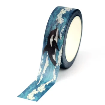 Washi Tape Océano en Tormenta