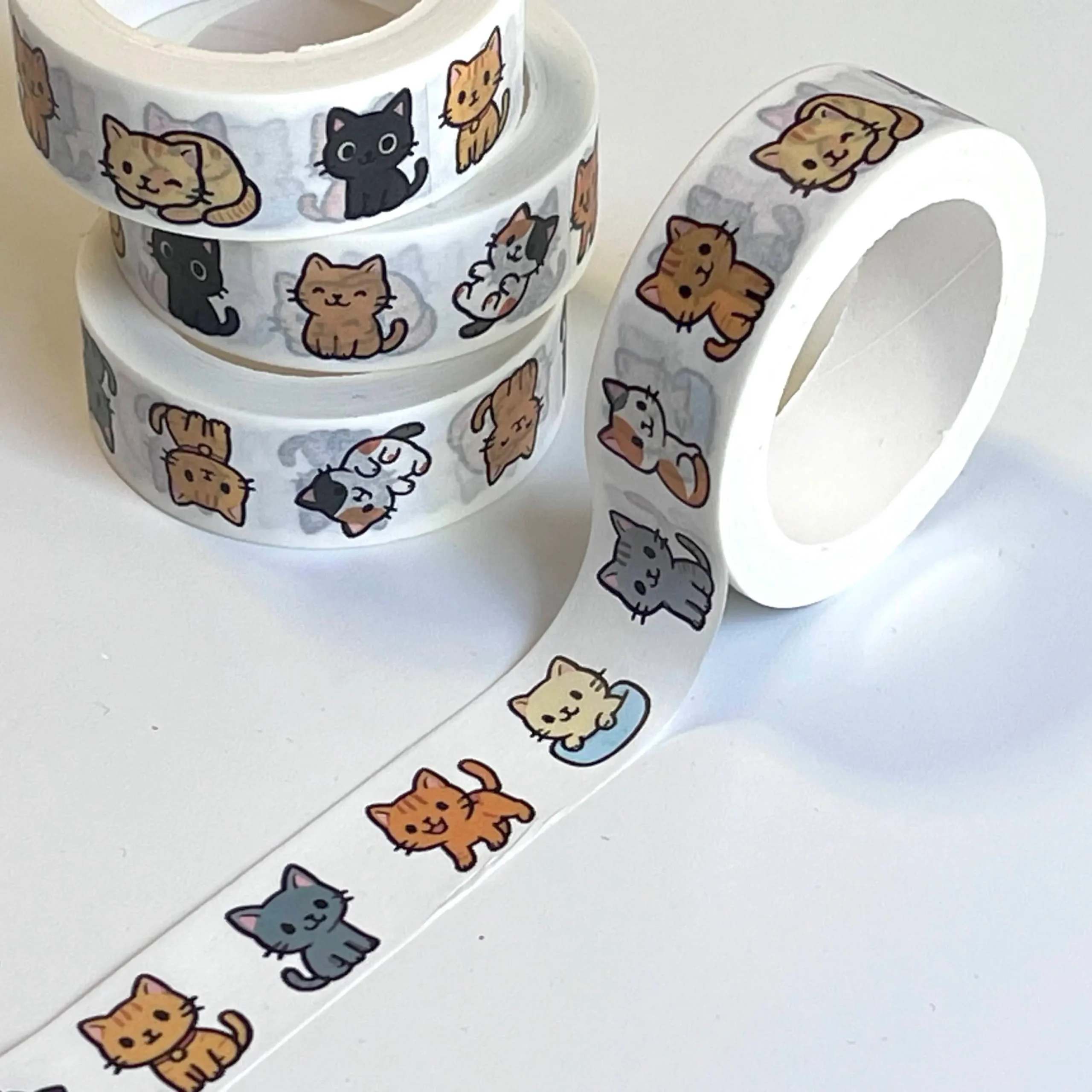 washi tapes mis gatetes